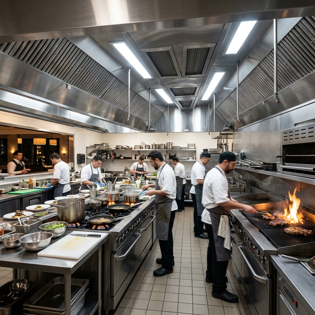 BKS Commercial Kitchen Setup