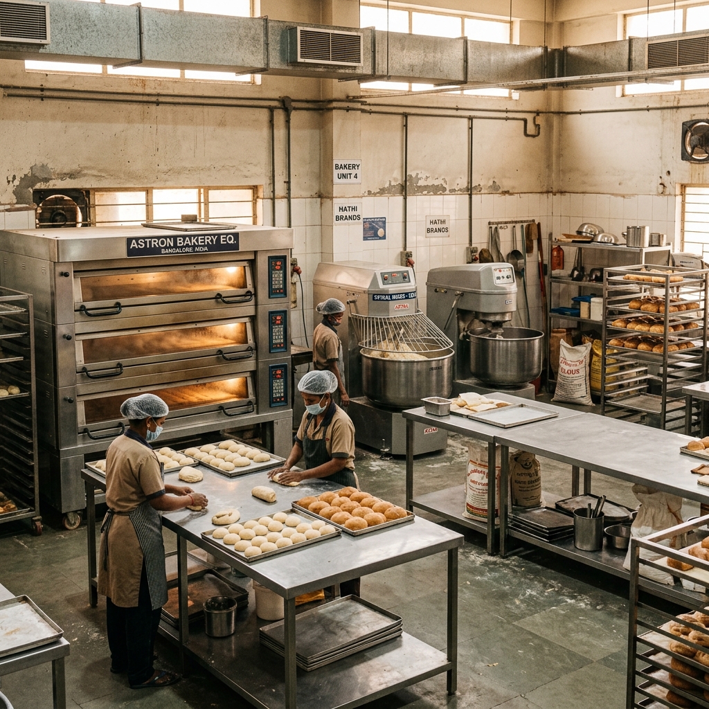 Industrial Bakery Unit Installation