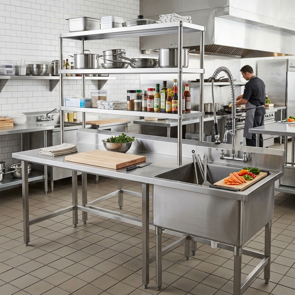 Stainless Steel Work Table